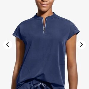 Healing Hands Navy Scrub Set